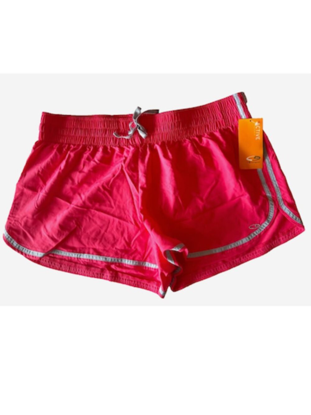 Champion Orange Athletic Shorts XXL Performance Running Gym Athleisure NWT‎
